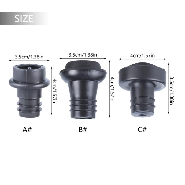 Silicone Vacuum Seal Bottle Stoppers Silicone Wine Bottle Caps Silicone Air Removal Plug for Kitchen and Restaurant Use