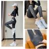 Yodilala Yoga Long Sports Stress Beautiful Size L Women's Leggings, Pants, Sweat-Wicking, Quick-Drying, Mesh-Lined, High-Waisted, Fitness, Running,