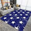 Pentagon Five-pointed Star Area Rug,Carpet Rug for Living Room Bedroom Sofa,Kitchen Bathroom Doormat Non-slip Floor Mat Gifts