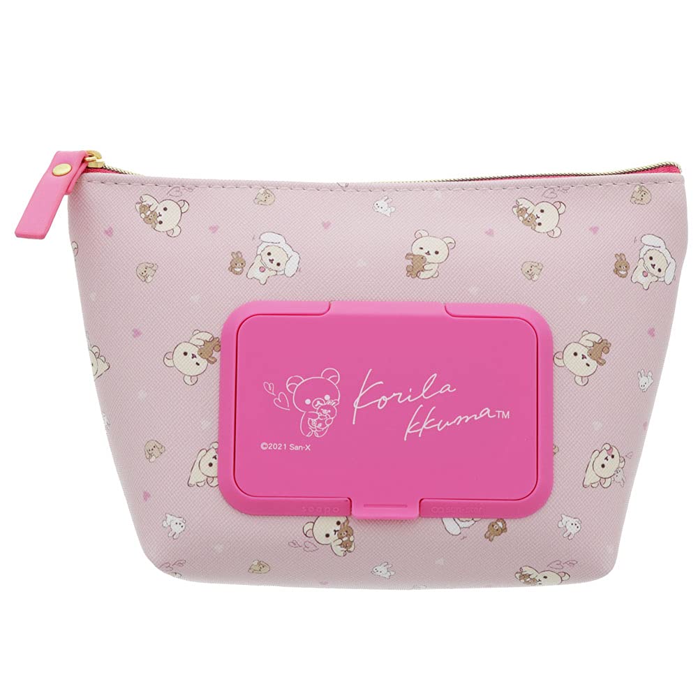 Sunstar Stationery Rilakkuma Disinfectant Sheet Pouch Seapo Rilakkuma C Pattern S2314142