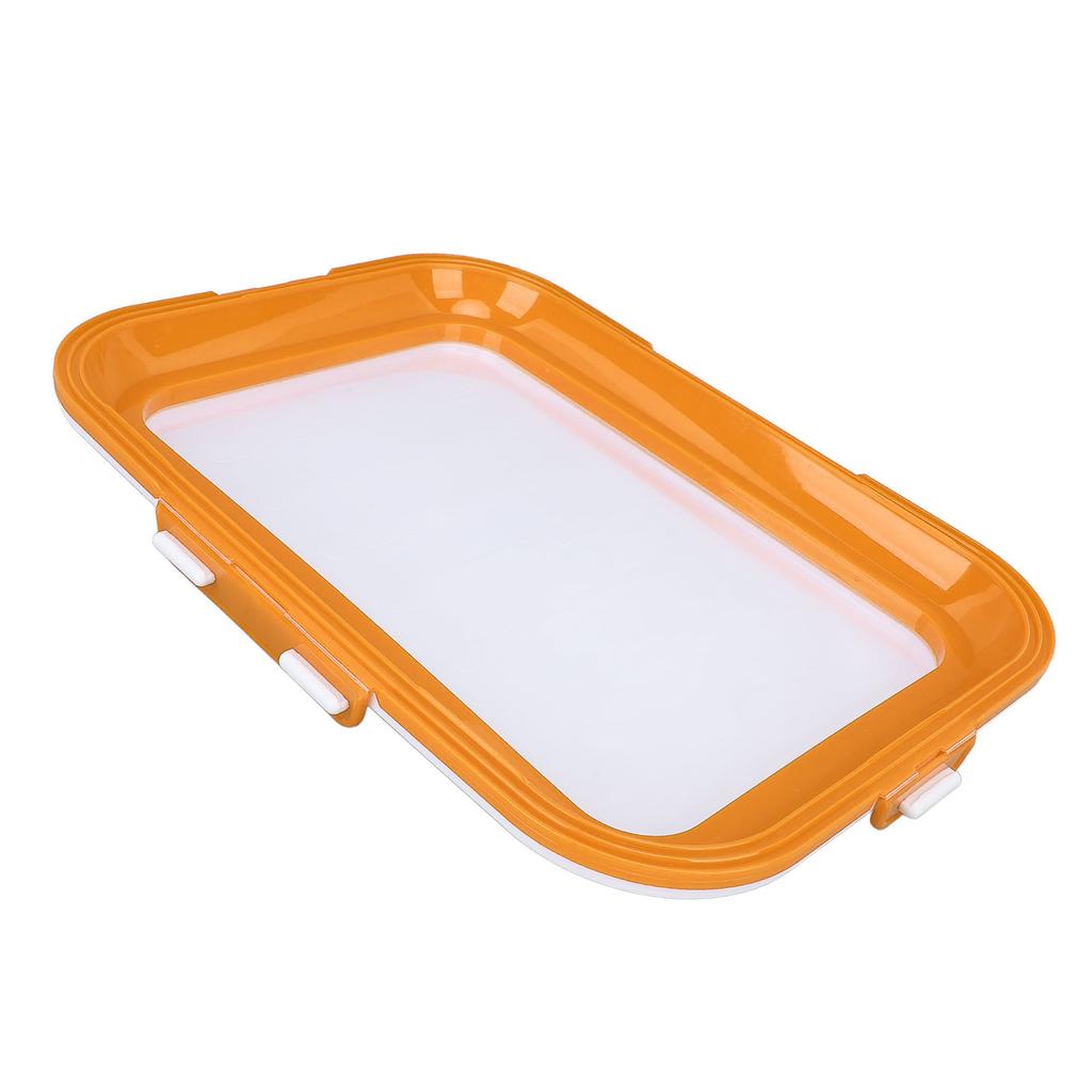 Tavă pentru Conservarea Alimentelor cu Capac Elastic Prospețime de Lungă Durată Calitate Alimentară Stivuibilă Conservare