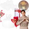 Cadeau de Saint-Valentin pour son anniversaire Lampe USB avec l'inscription love 3 MODES