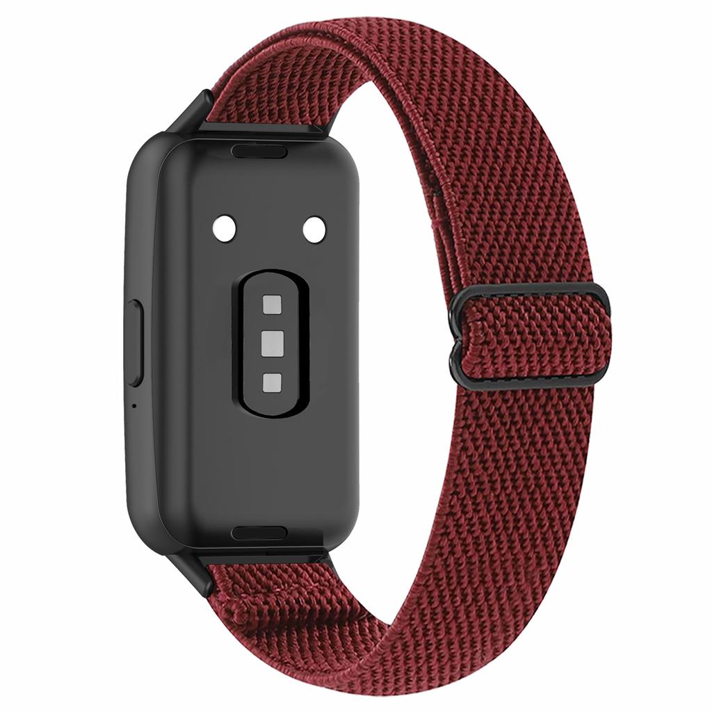 Para Samsung Galaxy Fit3 Pulseira de relógio Elástico Nylon Ajustável Smart Watch Band