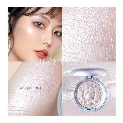 BLOWFISH FUGU D-002 Highlighter Sparkly Highlighter Ginger Highlighter 11.5g, 01#, 1 Piece