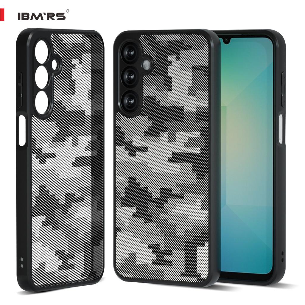 (Comes with Wrist strap)IBMRS for Samsung Galaxy A16 5G Case,ultra-sleek,raised Edges Protect Camera & Screen- Black Camo