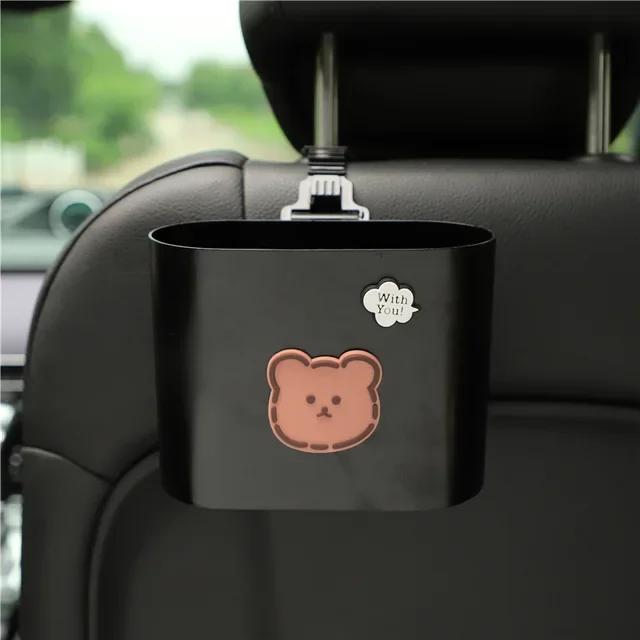 Car Universal Multifunctional Back Seat Organizer Storage Travel Bag Hanging for Auto Capacity Pouch Container ABS