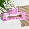 Uv-printed Square Gripper Sweet Fruit Print UpdoShark ClipHair Clip Hair Accessory