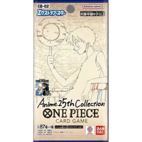 [Unopened Box] Extra Booster Anime 25th Collection (Purchase 12 Boxes and Receive an Unopened Carton)