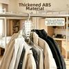 V Shaped Wall Mounted Rack Rotatable Hanger Organizer New Storage Rack  for Wardrobe Dorm Room