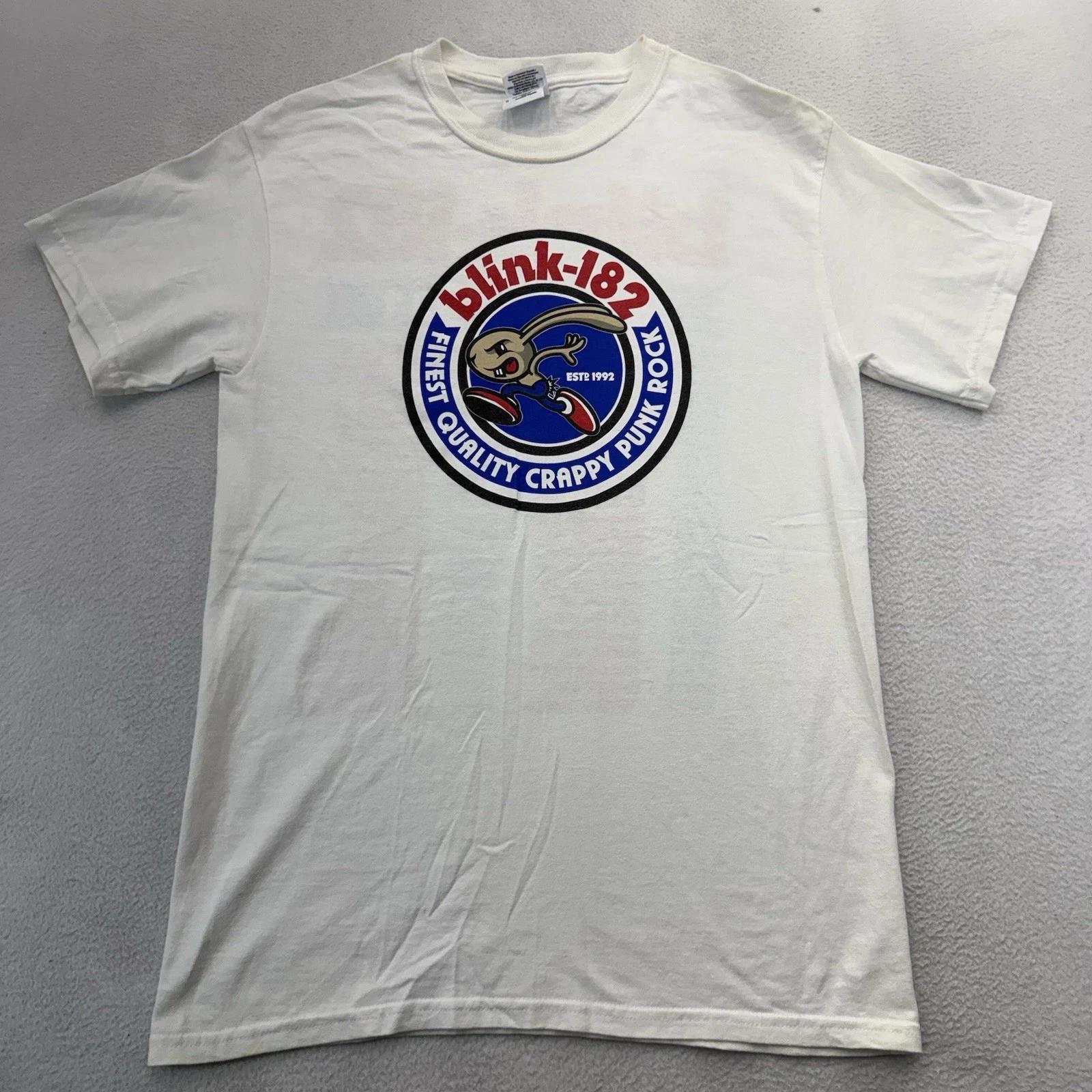 

Blink-182 2011 Concert Tour T-Shirt Size Small T-shirt White L