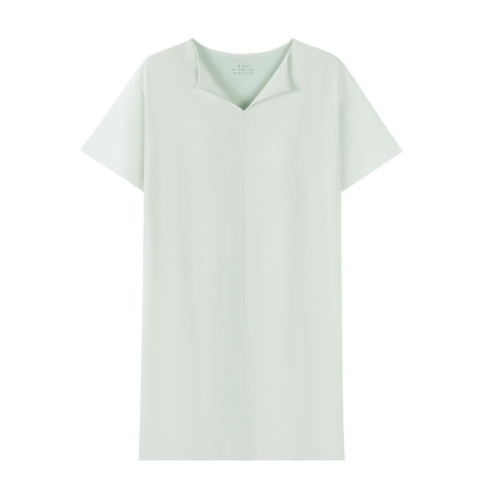 Gentle camisole nightdress for women, summer modal with padded short sleeve, new summer cooling style suitable for outdoor wear as pajamas