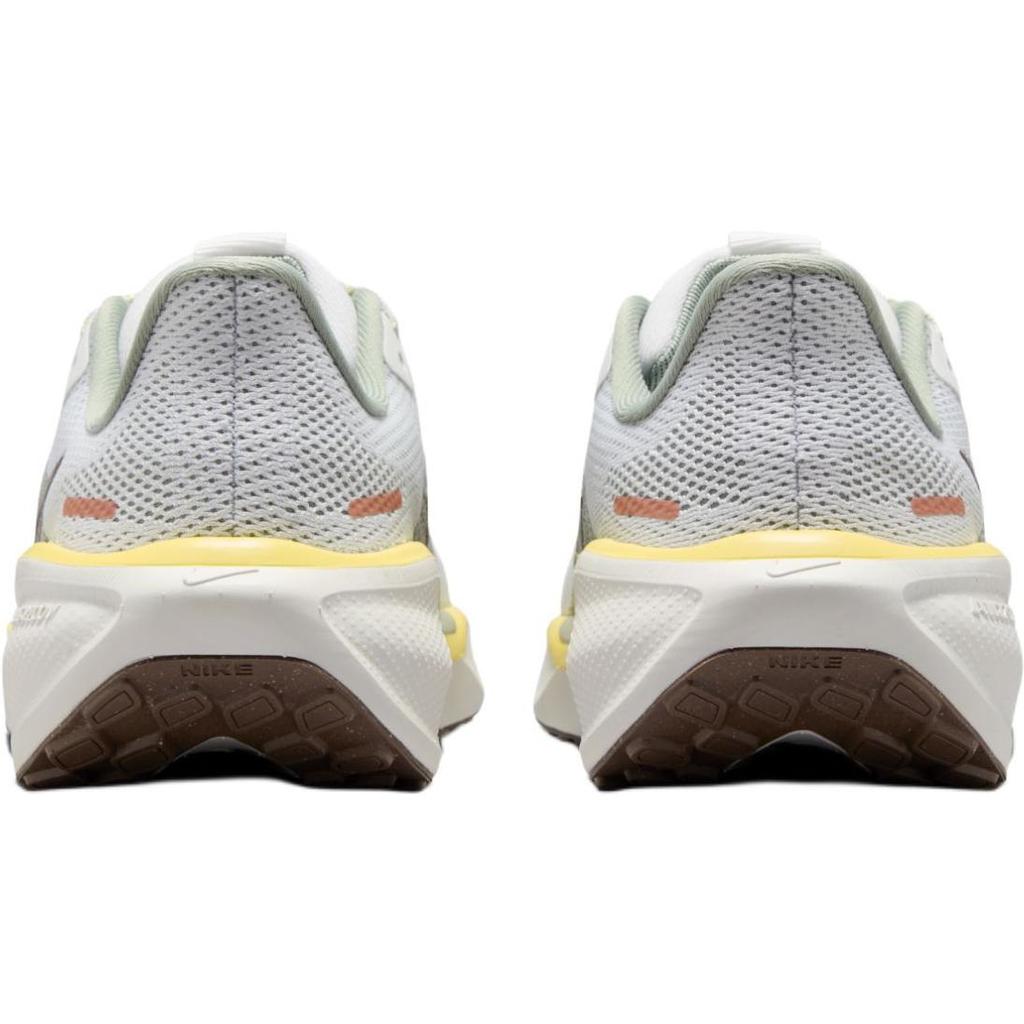 Nike Air Zoom Pegasus 41 GS White Mink Brown Yellow Kids Sneakers Summit-White Soft-Yellow HV6006-121