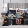 PIERRE GARNIER EVERY SECOND  Soft Warm Blanket Office Plush Throw Blanket Pattern Outdoor Flannel Bedspread Sofa Bed Cover