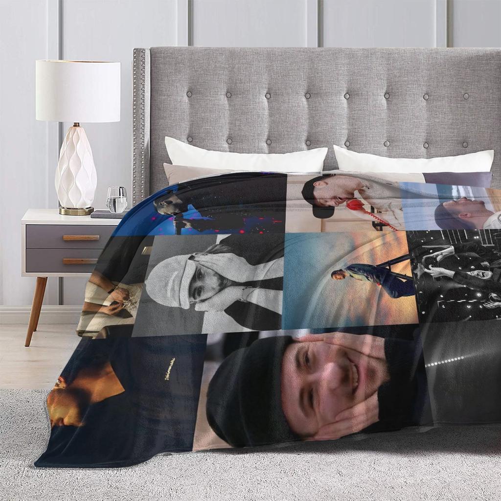 PIERRE GARNIER EVERY SECOND  Soft Warm Blanket Office Plush Throw Blanket Pattern Outdoor Flannel Bedspread Sofa Bed Cover