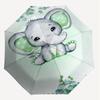 1PC Elephant Umbrella-8-Rib Reinforced, Automatic Open, Lightweight & Durable, Fashion Accessory for Outdoor, H0320