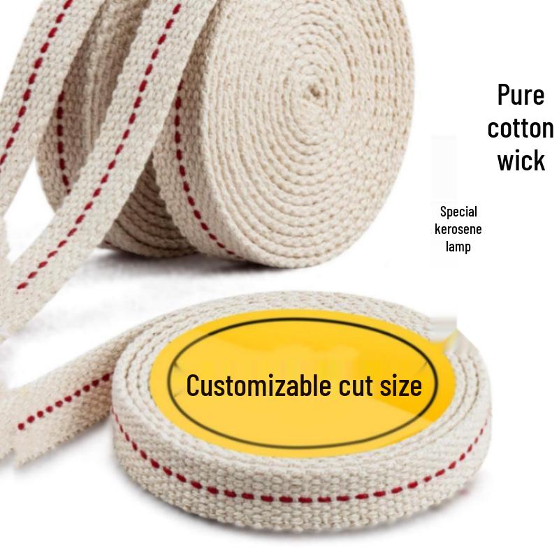 Adjustable Cotton Wick for Retro Kerosene Camping Lanterns
