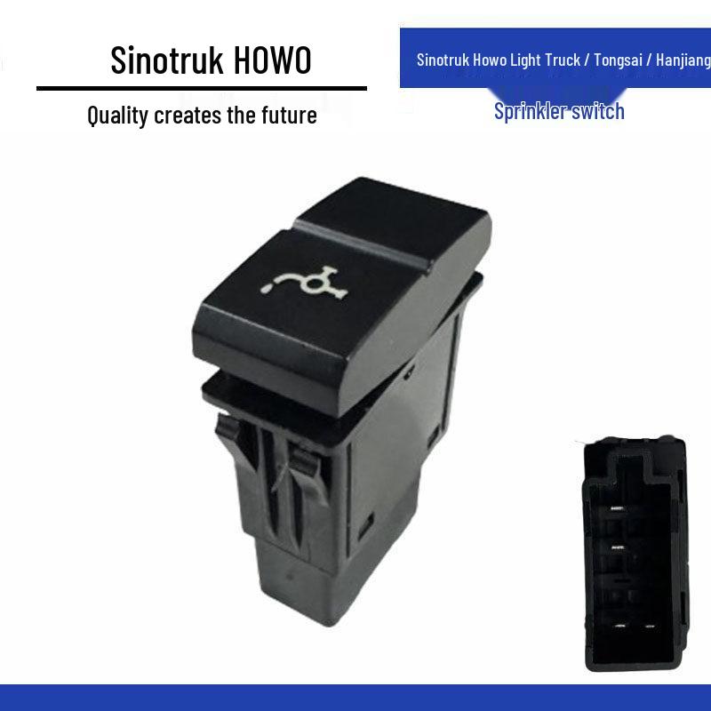 Compatible with Howo Light Truck, Tongshuai, and Hanjiang Rocker and Sprinkler Light Switches. Standard