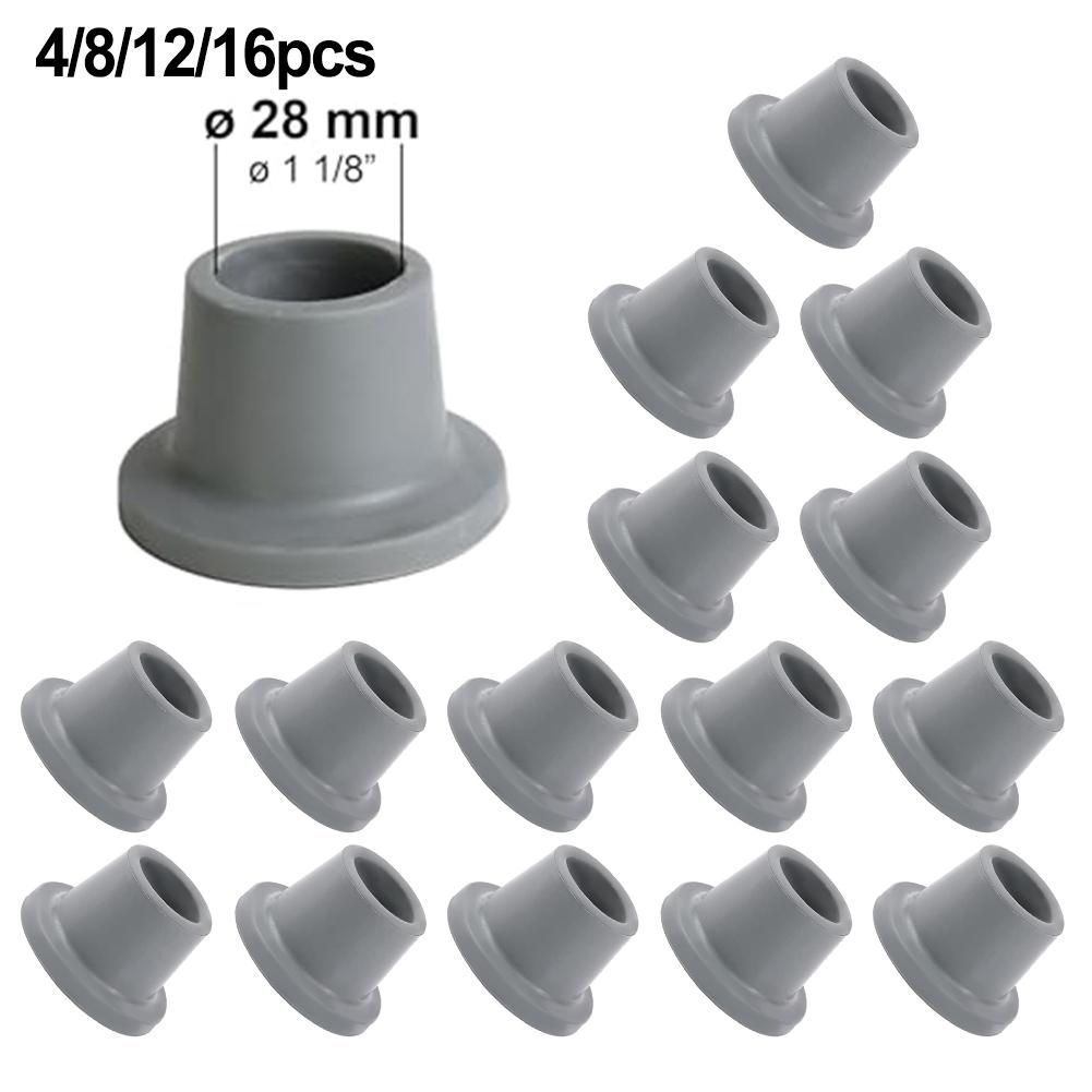Safety Chair Feet Non-Slip Pads Indoor Stability Diameter 60mm Adaptable Shower Chair Grips 60mm Diameter Easy To Install