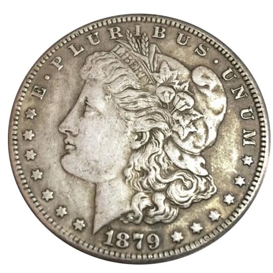 

Моделирование поддельного Моргана, памятная монета на один доллар, коллекция колец, подарок