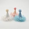 1 PC Fashion Cute Girl Crown Princess Hairpin Lace Pearl Shiny Star Headband Hairpin Hairpin Hair Accessories Hair Birthday Hat
