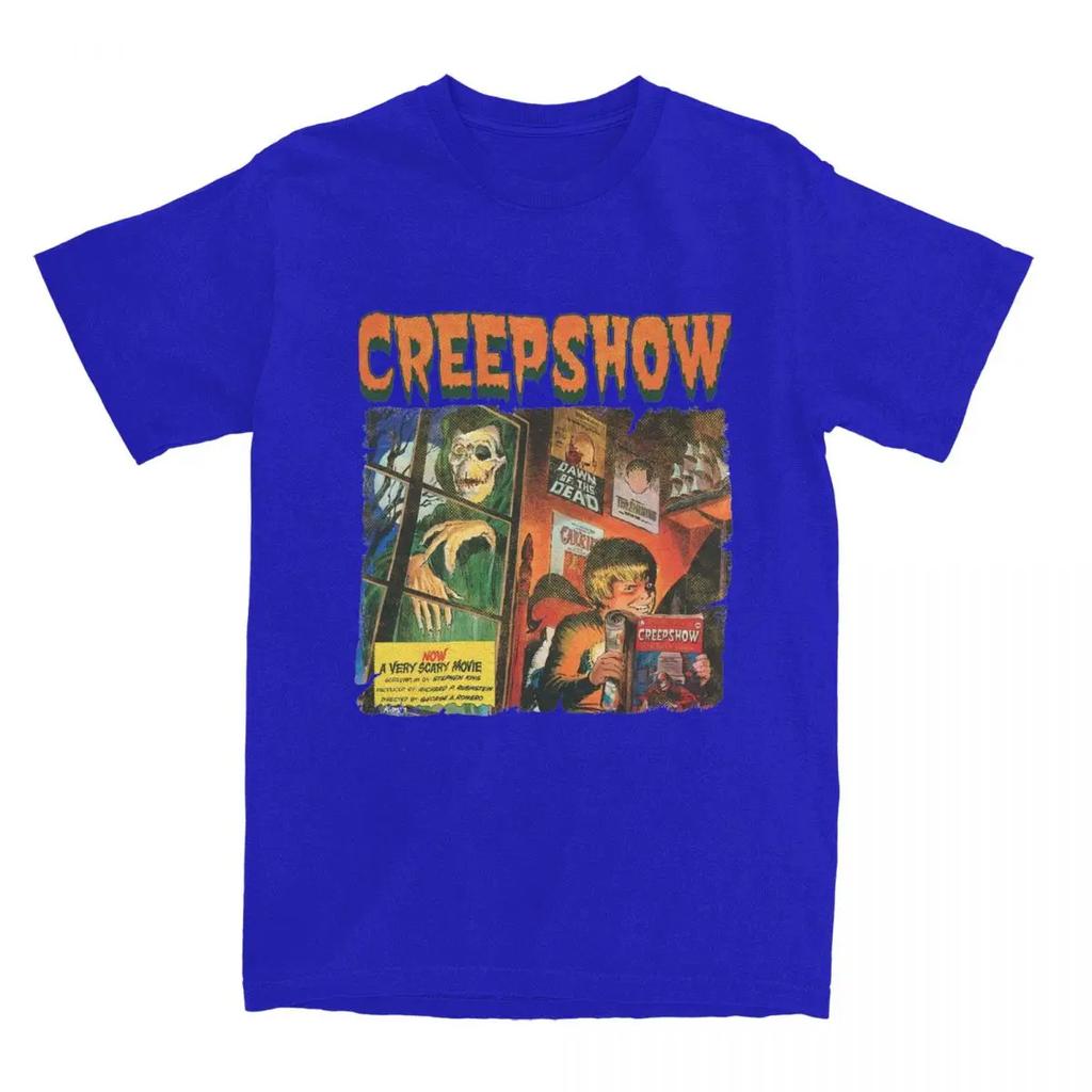 Creepshow A Very Men Women's T Shirts Creep Show Fan Horror Creepshow Lover Outfits Humor Tees T-Shirt Pure