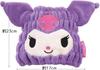 Skater Towel Hair Drying Sanrio Girl TOC11-A Moisture-Absorbent, Quick-Drying Cap, Towel, Kuromi,