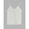 Damen Sommer Wimpernspitze Spitze V-Ausschnitt Locker Ärmelloses Top, Sexy Ärmelloses Oberteil Camisole Weste