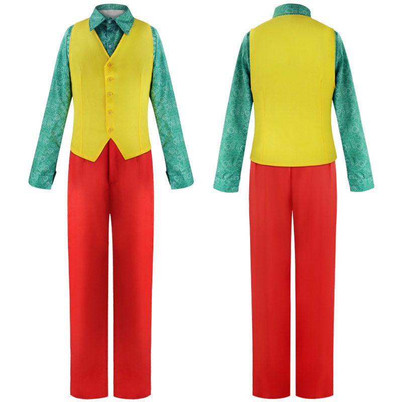 Joker Performance Costume Cosplay Outfit Set