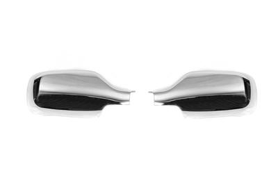 Covers for Mirrors (2 Pcs, Stainless Steel) for Renault Clio III 2005-2012