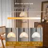 American Retro Floor Lamp with Storage Shelf