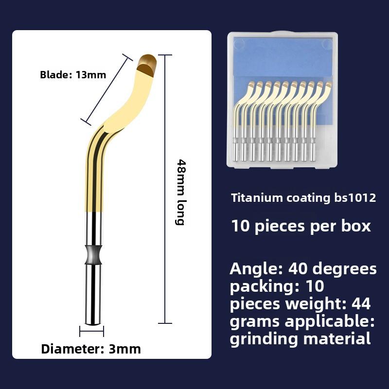 DIY Edge Cutter NB1111 Deburring Handle for Copper Tube Reamer Tool Parts Trimming Knife BS1111 Burr Scraper Accessory 1116