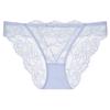 Big Size Lady Spring Summer Ultra Thin Sexy Lace Pure Cotton Crotch Lift Hip Low Waist Briefs