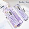 Creative Cartoon Student Calculator Ruler for Auxiliary Learning