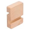 Phone Stand Wooden Compact Durable Universal Simple Stylish Modern Phone Holder for Home OfficeSquare Double Slot