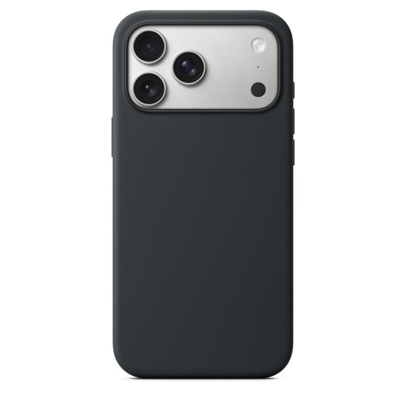 Apple 17 True Liquid Silicone Magnetic iPhone 17 Pro Max Full Coverage Camera Button Phone Case