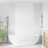 Rolling Shower Curtain - vidaXL - 100x240 Cm - White - 100% EVA - Water-resistant