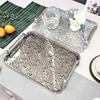 2023 Luxury Tea Tray Set: Elegant Tea & Water Cup Tray for Living Room or Club Coffee Table