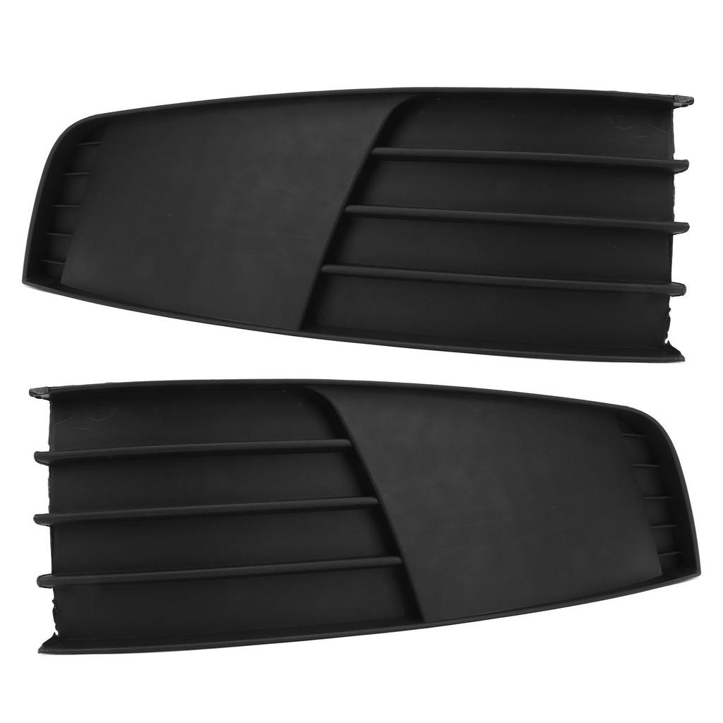 1pair Front Bumper Lower Grille 5E08073679B9 Left Right Fog Lamp Grille Cover for OCTAVIA 5E 2013