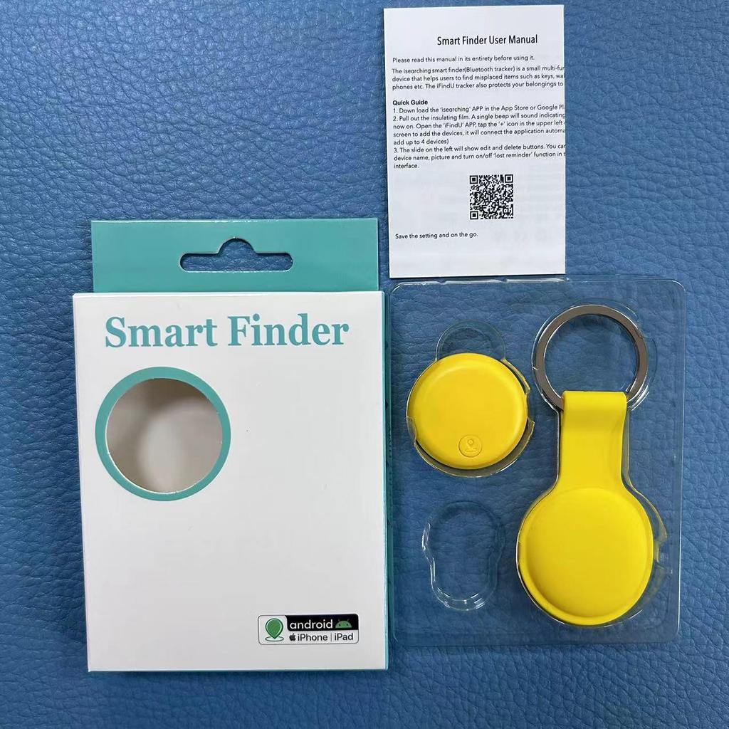 Mini Bluetooth Smart Locator Keychain: Two-way Item Finder & Pet Anti-Lost Alarm
