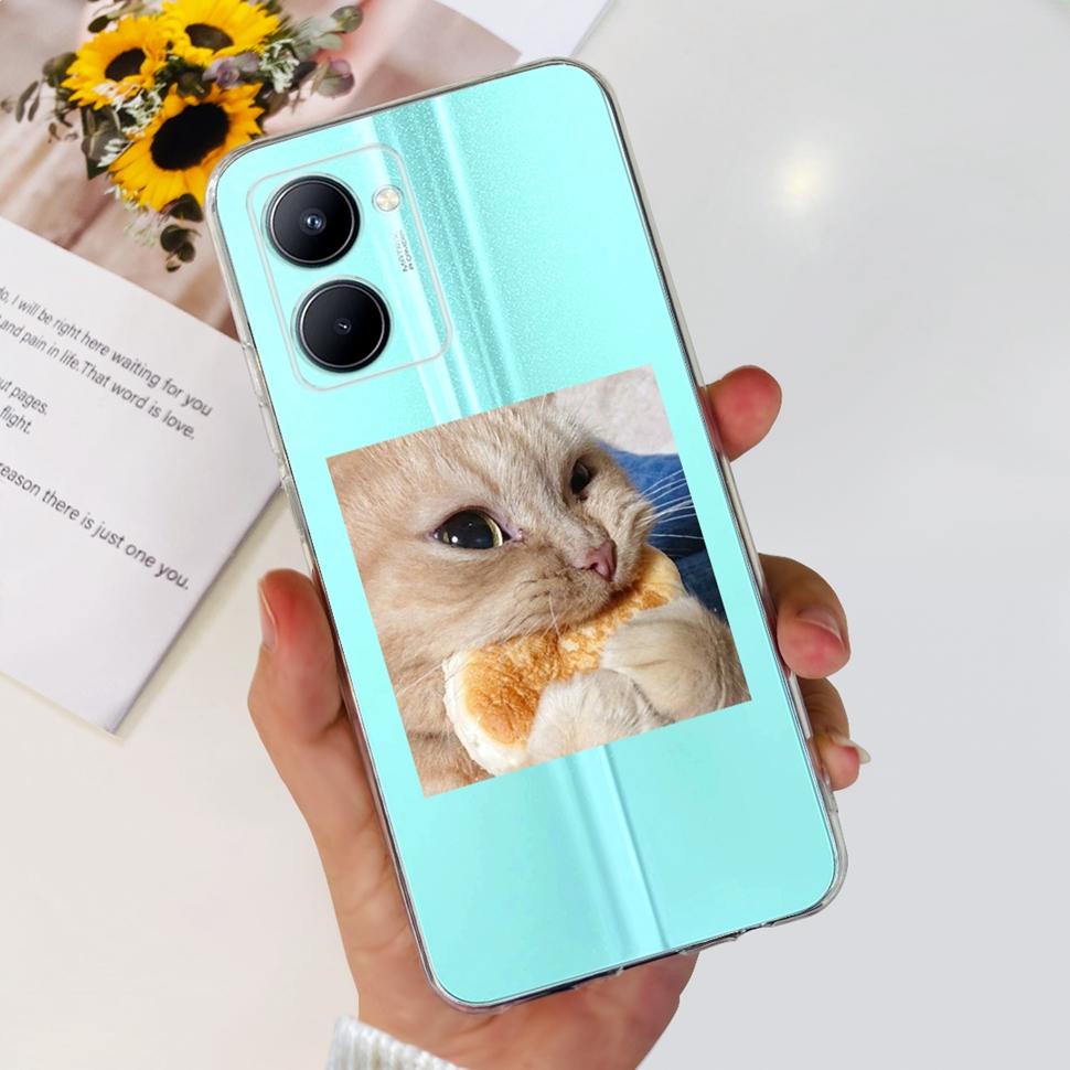 For Realme C33 Case RMX3624 Cute Fashion Phone Cases Soft Silicone Back Cover For Realme C 33 C33 4G Bumper Shockproof Shell