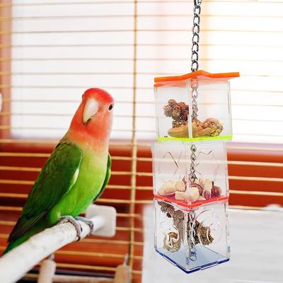 parakeet foraging toys