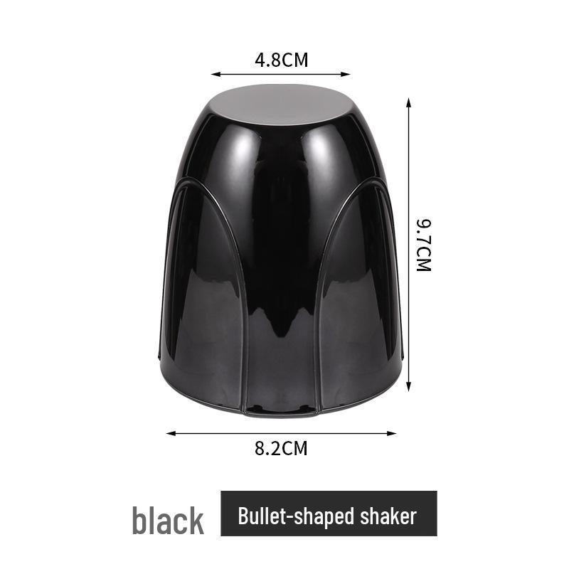 Electroplated Bullet Head Dice Cup - Drop-Resistant Nightclub/KTV Bar Sieve Cup