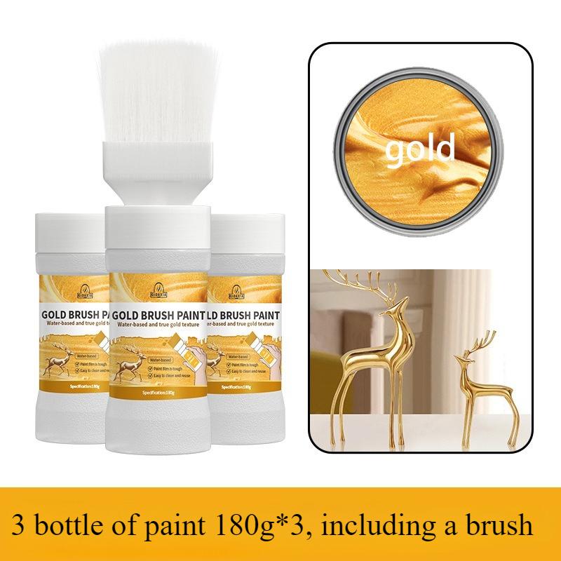 Water Based Gold Foil Paint, Gold Powder Paint, Gold Art Paint, Gold Paint, Gold Foil Brush Paint