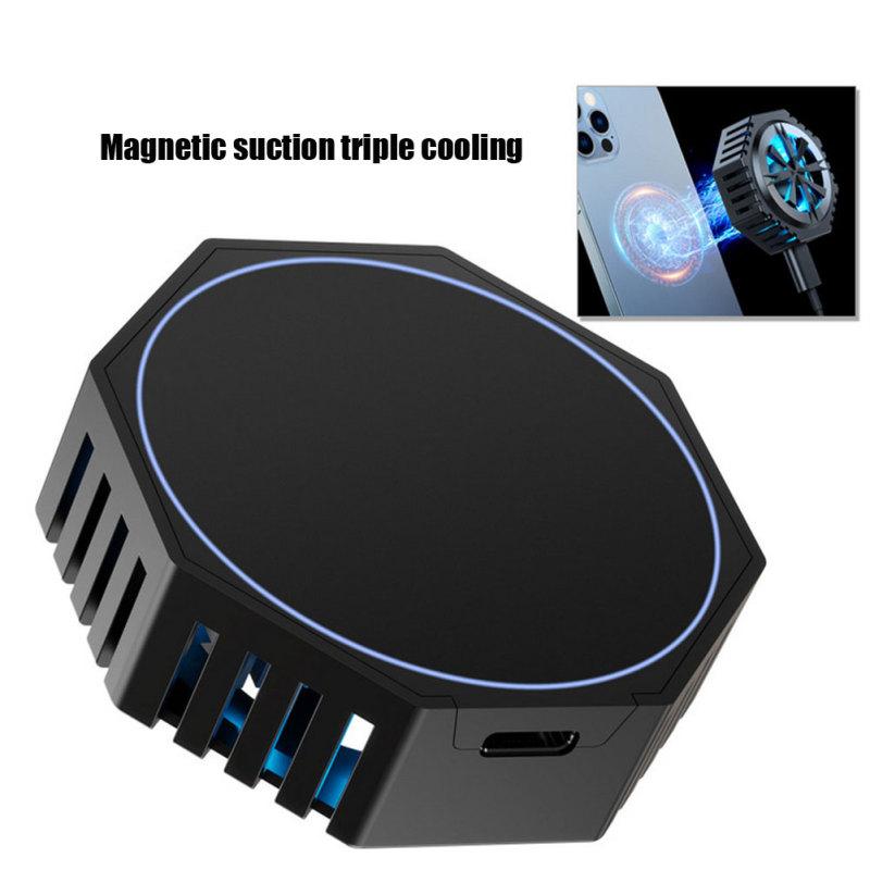 A15 Mobile Phone Quick Cooling Radiator Magnetic Suction Semiconductor Coolers For Phone Tablet Live