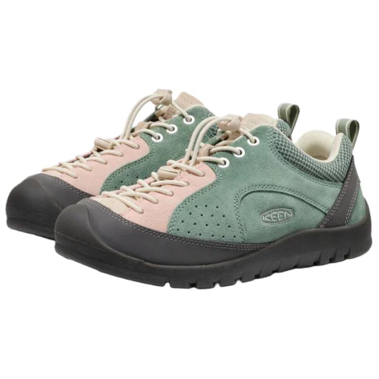Keen Jasper Rocks Outdoor Shoes Women's Gray Green 1032170