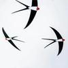Danish Swallow Air Balance Pendant Silent Wind Chime Flying Bird Kindergarten Kids Room Living Room Interior Home Decor