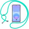 Silicone Case - BOOLING - for Samsung Galaxy A57 5G - Scratch-Resistant with Turquoise Shoulder Strap