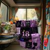 Princess Crown 18Th Birthday Blanket Personalized Name Soft Comfortable Stylish Blanket Car Blanket Perfect For Travel Camping Outdoor Home Suitable