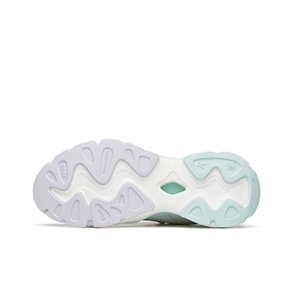 Anta Millennium 4.0 Shock Absorption Non-Slip Wear-Resistant Low-Top Dad Shoes Women Sneakers White Purple Gray 122228890-3