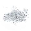1000 Stück Schwarz Silber Sicherheitsnadeln DIY Nähwerkzeuge Zubehör Edelstahlnadeln 19mm Brosche Bekleidungszubehör